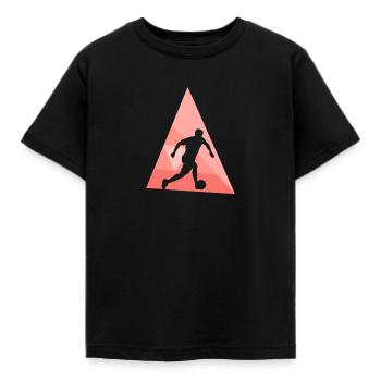 Beach Soccer Beach Ball Beach - Kids' T-Shirt - black - Front - AI Model Kid Female (0cm)