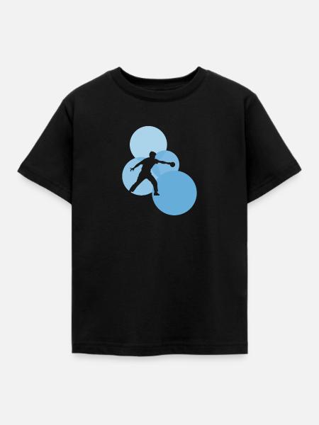 Tischtennisschläger Tischtennisschläger - Kinder T-Shirt - Schwarz