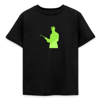 Billardspieler Billardkugel Billardspieler - Kinder T-Shirt - Schwarz - Vorne - AI Model Kid Female (0cm)