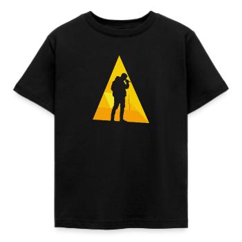 Beatbox Beatboxing Djing - Kids' T-Shirt - black - Front - AI Model Kid Female (0cm)