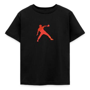 Tischtennisspieler Tischtennisspieler Table - Kinder T-Shirt - Schwarz - Vorne - AI Model Kid Female (0cm)