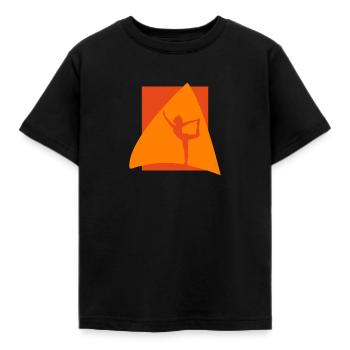 Yoga Mantra - Kinder T-Shirt - Schwarz - Vorne - AI Model Kid Female (0cm)