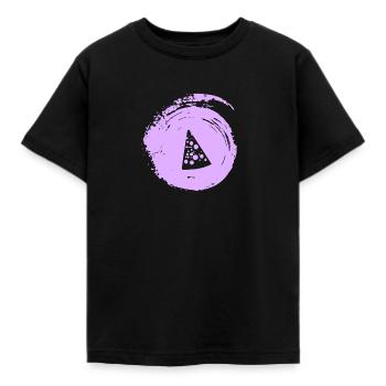 Mouse Burger Gourmet - Kids' T-Shirt - black - Front - AI Model Kid Female (0cm)