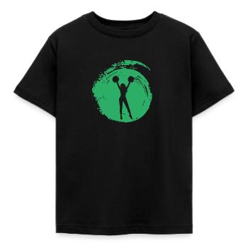 Pompon fille fille - T-shirt Enfant - noir - Devant - AI Model Kid Female (0cm)