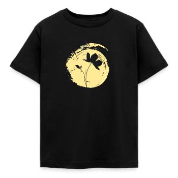 Horticulture Plants Botanical - Kids' T-Shirt - black - Front - AI Model Kid Female (0cm)