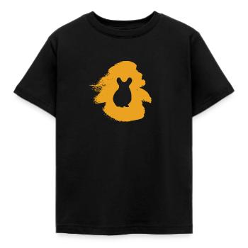 Hamster Chinchilla Mäuschen - Kinder T-Shirt - Schwarz - Vorne - AI Model Kid Female (0cm)