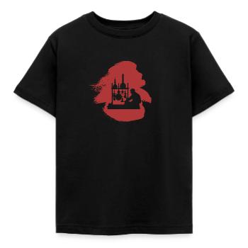 Molécule Biochimiste Chimique - T-shirt Enfant - noir - Devant - AI Model Kid Female (0cm)