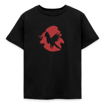 Perroquet Cacatoès Perroquet - T-shirt Enfant - noir - Devant - AI Model Kid Female (0cm)