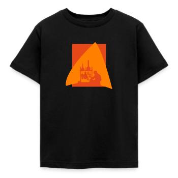 Molecule DNA Biochemist - Kids' T-Shirt - black - Front - AI Model Kid Female (0cm)