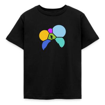 Kletterwand Felsklettern Berg - Kinder T-Shirt - Schwarz - Vorne - AI Model Kid Female (0cm)