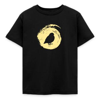 Vögel beobachten Vögel Vogel - Kinder T-Shirt - Schwarz - Vorne - AI Model Kid Female (0cm)