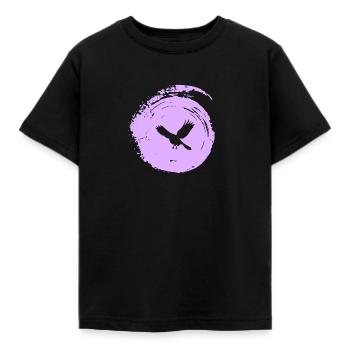 Flügel Fliegen Fliegen - Kinder T-Shirt - Schwarz - Vorne - AI Model Kid Female (0cm)