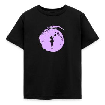 Cheerleading Cheerleader Cheerleader Girlie - Kids' T-Shirt - black - Front - AI Model Kid Female (0cm)