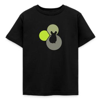 Nagetier Mäuschen Hamster - Kinder T-Shirt - Schwarz - Vorne - AI Model Kid Female (0cm)