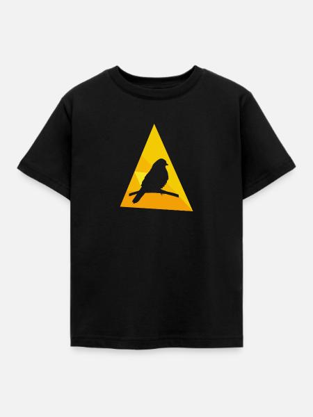 Sittich Sittich Tier - Kinder T-Shirt - Schwarz