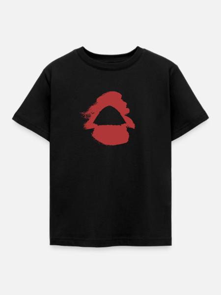 Zelt Zelt Camper - Kinder T-Shirt - Schwarz