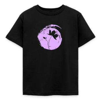 Horticulture, Flowers, Botany - Kids' T-Shirt - black - Front - AI Model Kid Female (0cm)