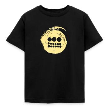 Münzen Münzen Coins - Kinder T-Shirt - Schwarz - Vorne - AI Model Kid Female (0cm)