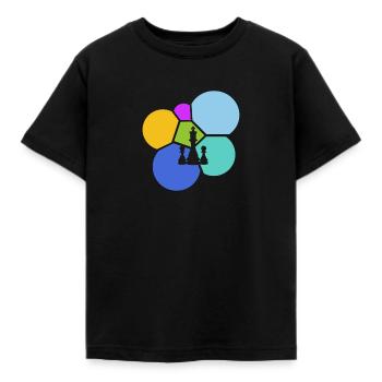 Echecs Echec - T-shirt Enfant - noir - Devant - AI Model Kid Female (0cm)