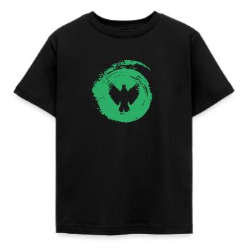 Perroquet Oiseau Perroquet - T-shirt Enfant - noir - Devant - AI Model Kid Female (0cm)
