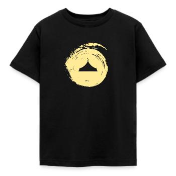 Elephant Elephant Acrobatics - Kids' T-Shirt - black - Front - AI Model Kid Female (0cm)