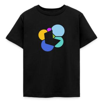 Blog Writing Blogger - Kids' T-Shirt - black - Front - AI Model Kid Female (0cm)