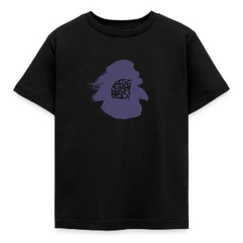 Maus Lait Emmental - T-shirt Enfant - noir - Devant - AI Model Kid Female (0cm)