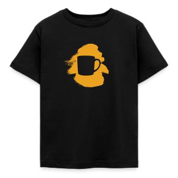 Grain de café Caféine Café - T-shirt Enfant - noir - Devant - AI Model Kid Female (0cm)