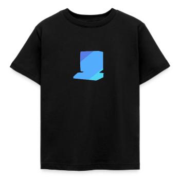 Computer Work Computer Work Computer - Kids' T-Shirt - black - Front - AI Model Kid Female (0cm)