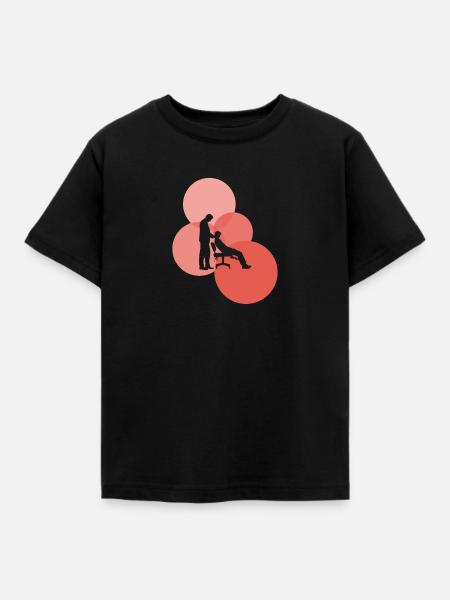Mediziner Chiropraktik Chiropraktiker - Kinder T-Shirt - Schwarz