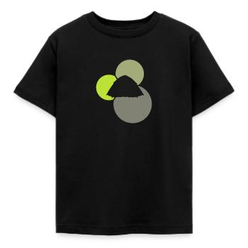 Tent Camping Camping - Kids' T-Shirt - black - Front - AI Model Kid Female (0cm)