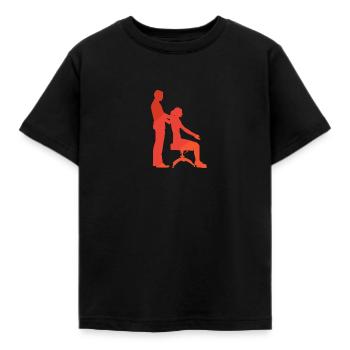 Chiropractic Medical Professionals Medical Professionals - Kids' T-Shirt - black - Front - AI Model Kid Female (0cm)