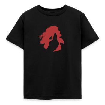 Kletterer Kletterwand Felsklettern - Kinder T-Shirt - Schwarz - Vorne - AI Model Kid Female (0cm)