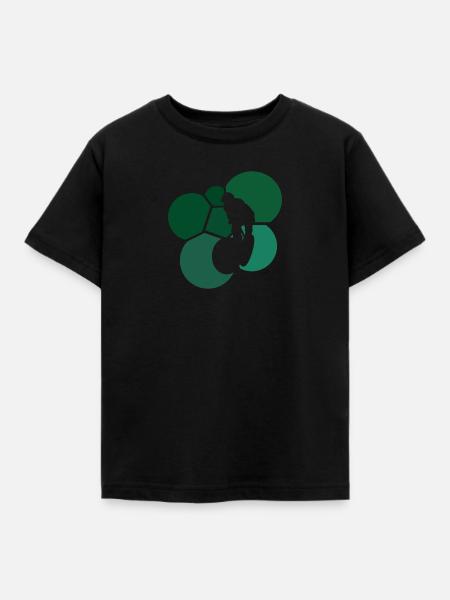 Dirt Downhill Freeride - Kinder T-Shirt - Schwarz