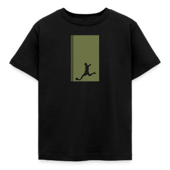 Fussball Kicker Soccer - T-shirt Enfant - noir - Devant - AI Model Kid Female (0cm)