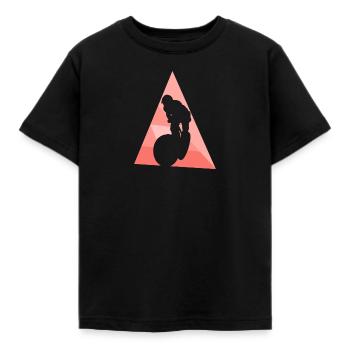 Mountainbiking Trail Biker - Kinder T-Shirt - Schwarz - Vorne - AI Model Kid Female (0cm)