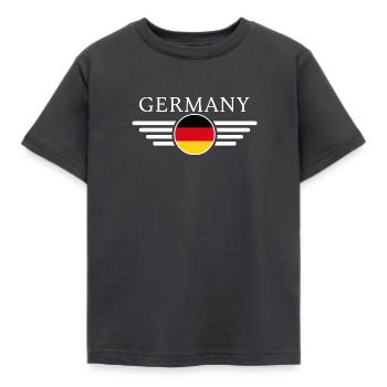 T-shirt Allemagne : Culture, Style, Unicité - T-shirt Enfant - charbon - Devant - AI Model Kid Female (0cm)