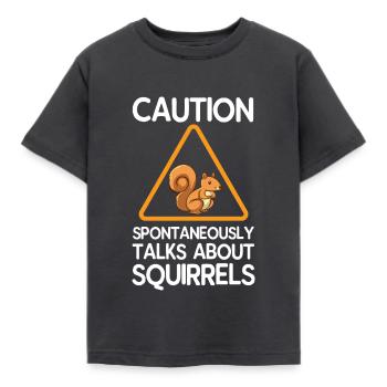Écureuils - T-shirt Enfant - charbon - Devant - AI Model Kid Female (0cm)