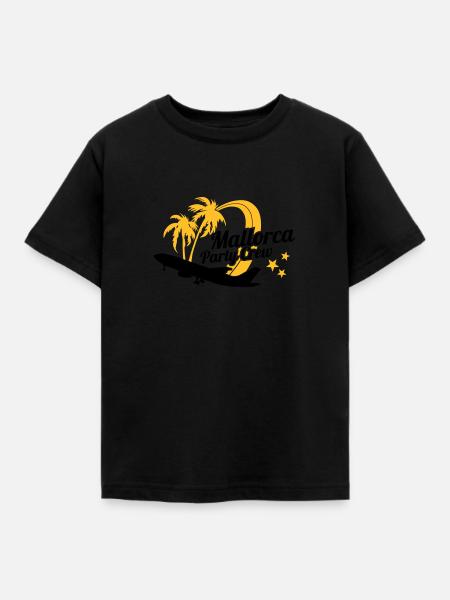 Mallorca Party Crew - Kinder T-Shirt - Schwarz