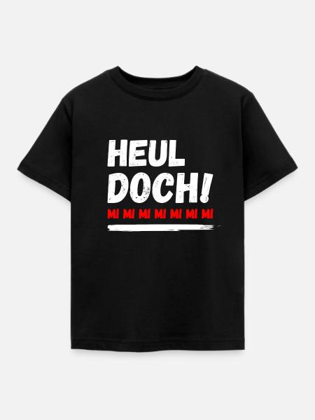 mi mi mi Heul Doch - Kinder T-Shirt - Schwarz