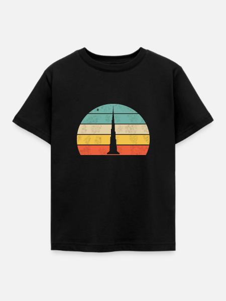 Chemise Dubaï - T-shirt Enfant - noir