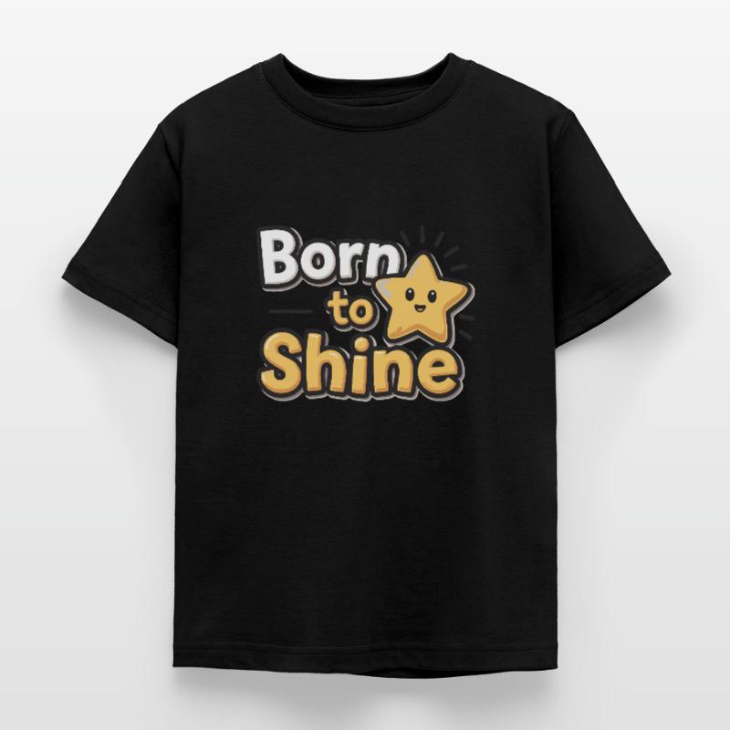 Né pour briller – Strahlender Stern T-shirt Enfant