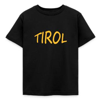 TYROL - T-shirt Enfant - noir - Devant - AI Model Kid Female (0cm)