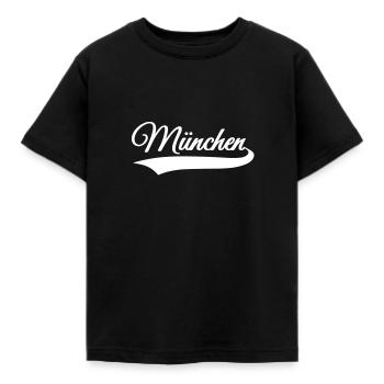 Munich - T-shirt Enfant - noir - Devant - AI Model Kid Female (0cm)