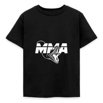 Mma cobra - Kinder T-Shirt - Schwarz - Vorne - AI Model Kid Female (0cm)