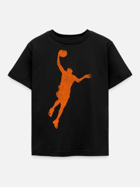 Basketteur de basket-ball cadeau - T-shirt Enfant - noir