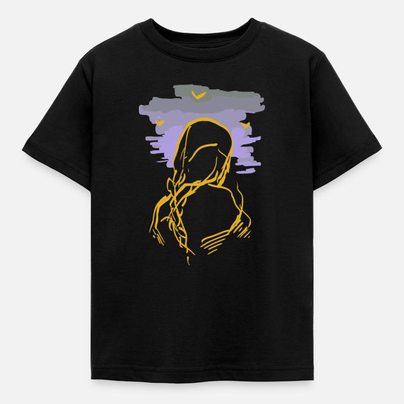 witch - Kids' T-Shirt - black