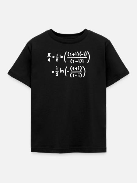 Calculus - Kinder T-Shirt - Schwarz