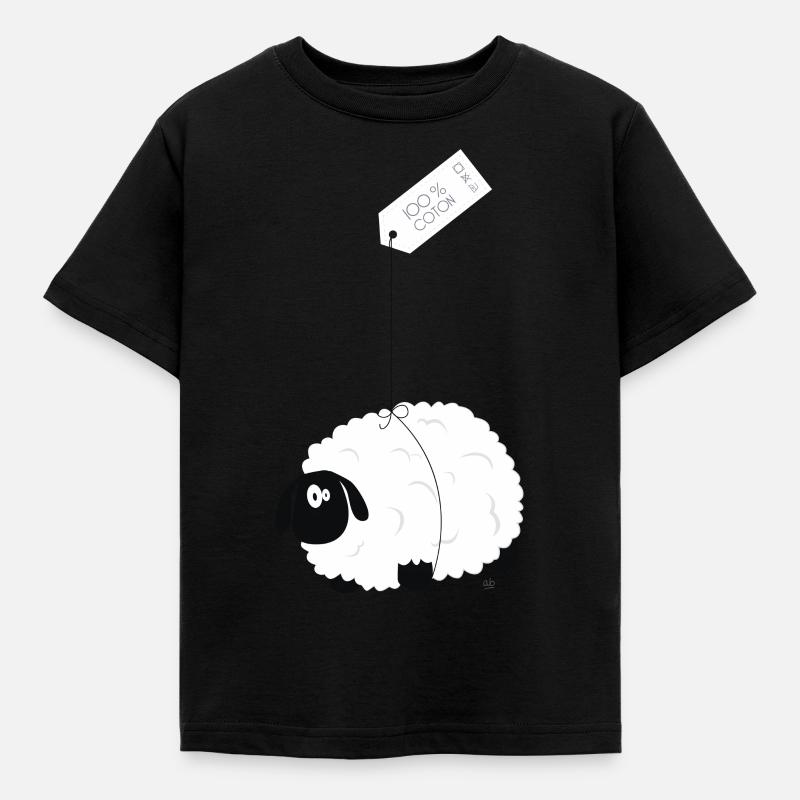 100 % coton - T-shirt Enfant - noir