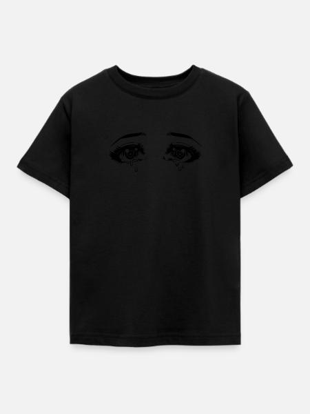 Cadeau mignon de tshirt d'anime - T-shirt Enfant - noir